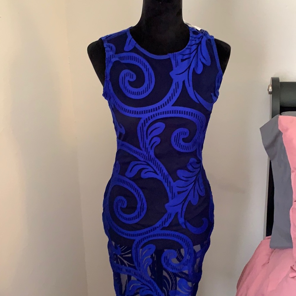 Royal Blue Dress